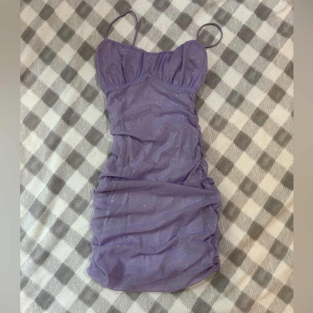 Windsor Purple mini Dress